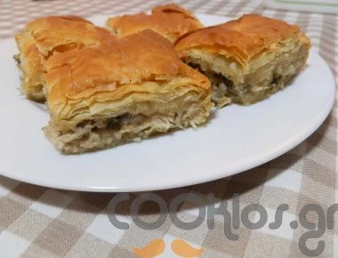 Η συνταγή της ημέρας: Κοτόπιτα με μανιτάρια